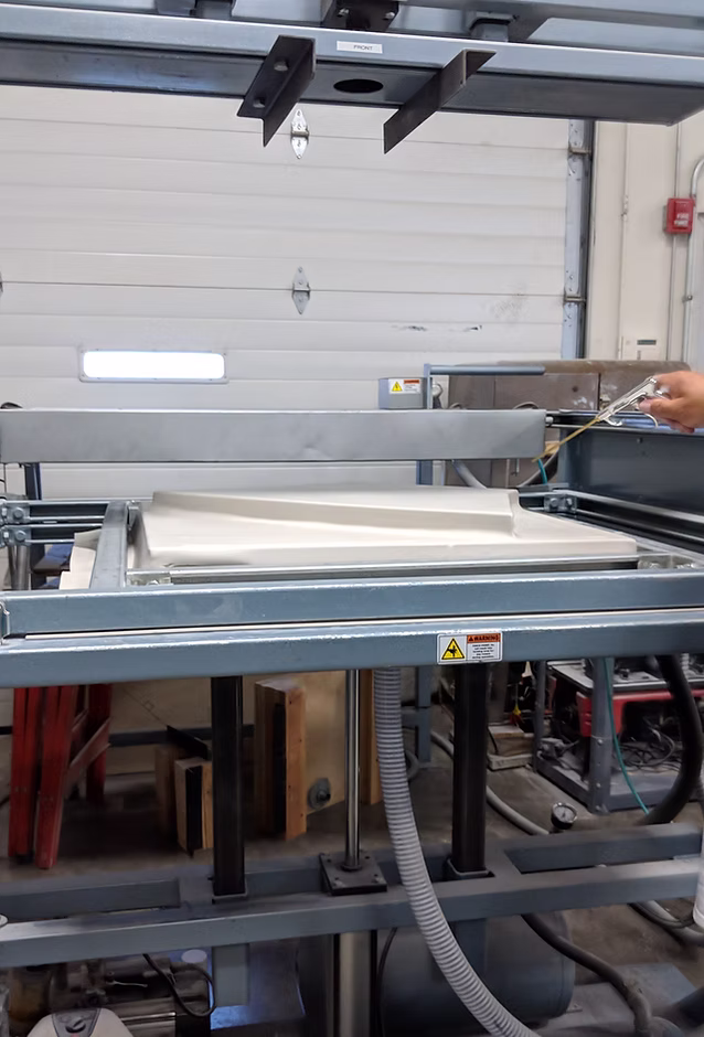 Vacuum forming tooling